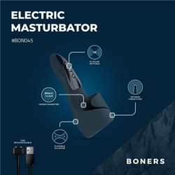 Modrý Elektrický Masturbátor