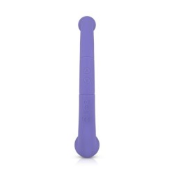 Vibrator s dvostrukim krajem Jane - Ljubičasta