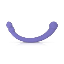 Vibrator cu Capete Duble Leah - Violet