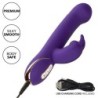 Jack Vibrator Rabbit și Stimulator cu 7 Niveluri de Vibrație și Sucțiune Albastru