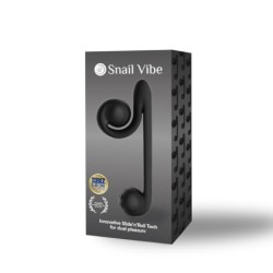 Doppel Vibrator Snail Vibe - Schwarz