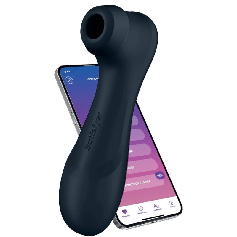 Satisfyer Pro 2 - 3. paaudzes, ar lietotni vadāms - Melns