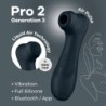 Satisfyer Pro 2 - Generacija 3 Upravljan aplikacijom - Crni