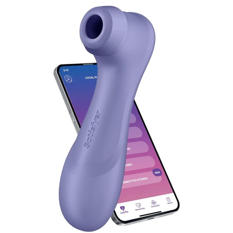 Satisfyer Pro 2 - 3. paaudzes, ar lietotni vadāms - violets
