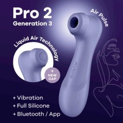 Satisfyer Pro 2 - Generacja 3 Sterowany Aplikacją - Lila