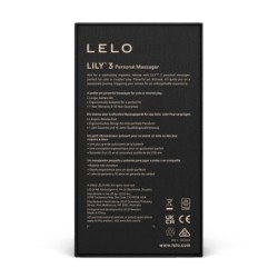 LELO - Lily 3 Personlig Massagerare - Mörklila