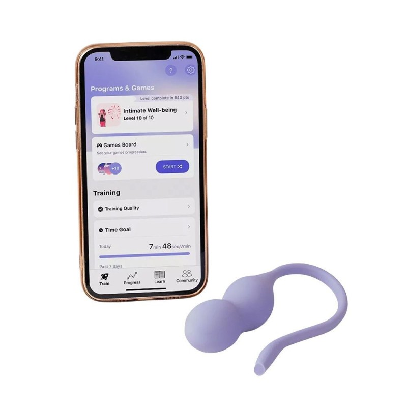 Perifit Care+ Dinamikus Kegel-tornaeszköz - Lila