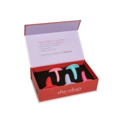5-teiliges Set Vaginal- oder Analdehner Multicolor