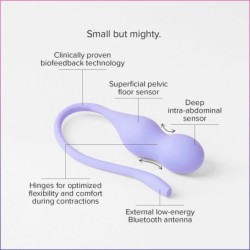 Perifit Care+ Dynamický posilovač pánevního dna - Lila