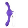 Nosso vibrador giratório de dupla extremidade Gyro Vibe - Roxo