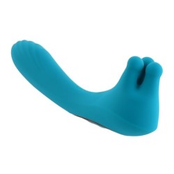 Vibrador Heads or Tails - Blau