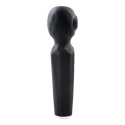 Vibrador Wand de Sucção Arco-Íris - Preto