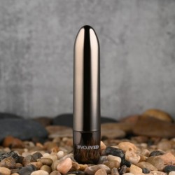 Real Simple Bullet Vibrator - Sort Krom