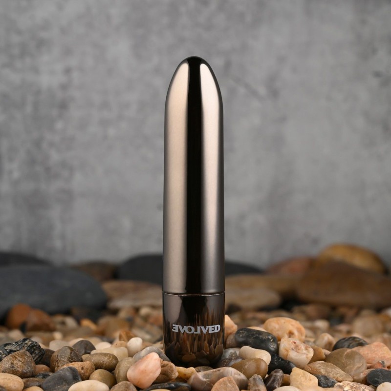 Real Simple Bullet Vibrator - Sort Krom