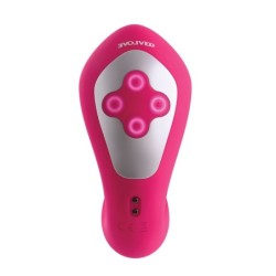Vibrator cu două capete Buck Wild - Roz