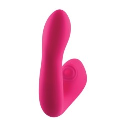 Vibrator cu două capete Buck Wild - Roz