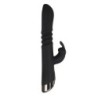 Vibrador Rapid Rabbit Stotende - Negro