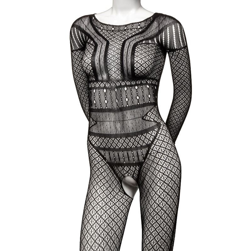 Koronkowy kombinezon body plus size