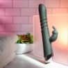Vibrator Rapid Rabbit Stotende - Negru