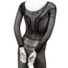 Koronkowy kombinezon body plus size