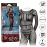 Koronkowy kombinezon body plus size