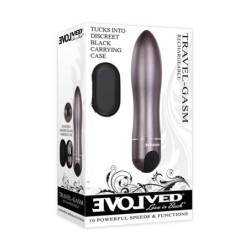 Vibrador bala Travel Gasm - Preto