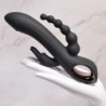 Vibrator Iepuraș Trifecta - Negru