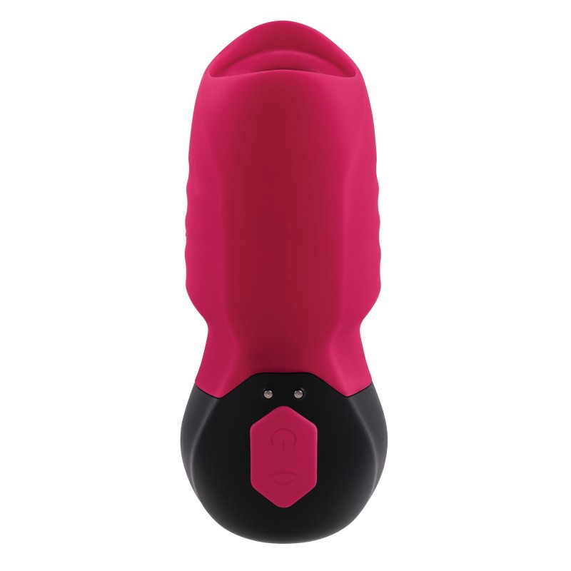 Body Kisses Vibrator - Red/Black Body Kisses Vibrator - Red/Black