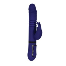 Vibrator Zajček Vse v Enem - Kraljevsko Modra