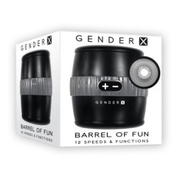 Fun Barrel Masturbator - Black
