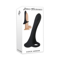 Anneau vibrant pour pénis Cock Armor - Noir