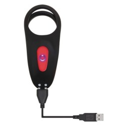 Potențiator pentru penis vibrator - Negru