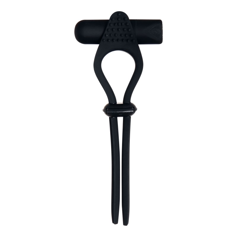 Anneau vibrant pour pénis Black Tie Affair - Noir