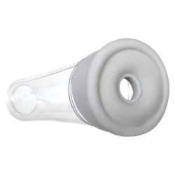 Masturbátor Vibrátor Sucking Good - Transparentní