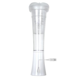 Masturbador Vibrador Sucking Good - Transparente