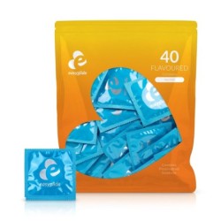 EasyGlide - Condones con sabor - 40 unidades