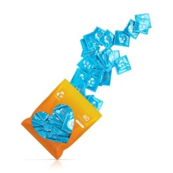 EasyGlide - Preservativos com sabor - 40 unidades