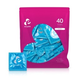 EasyGlide - Ekstra Tynde Kondomer - 40 stk.