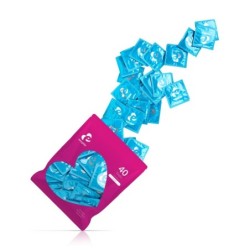 EasyGlide - Extra Tunna Kondomer - 40 stycken