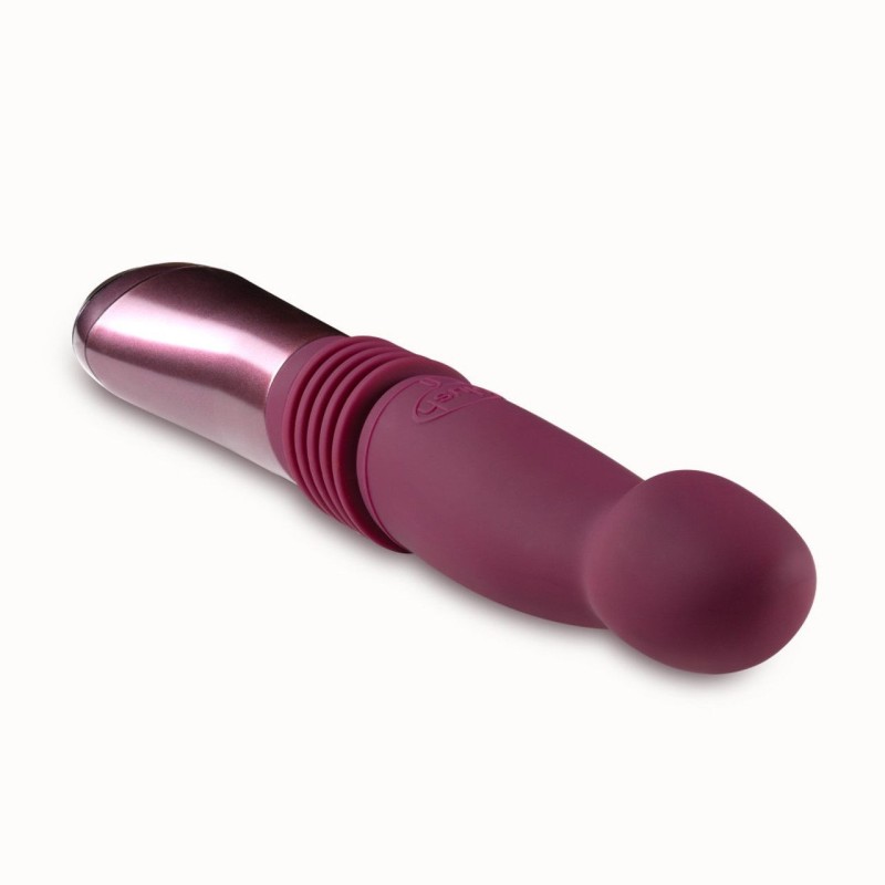 Trixie Dildo with Motions - Wine Red