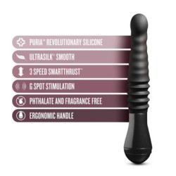 Lazarus Penetrerende Dildo - Sort