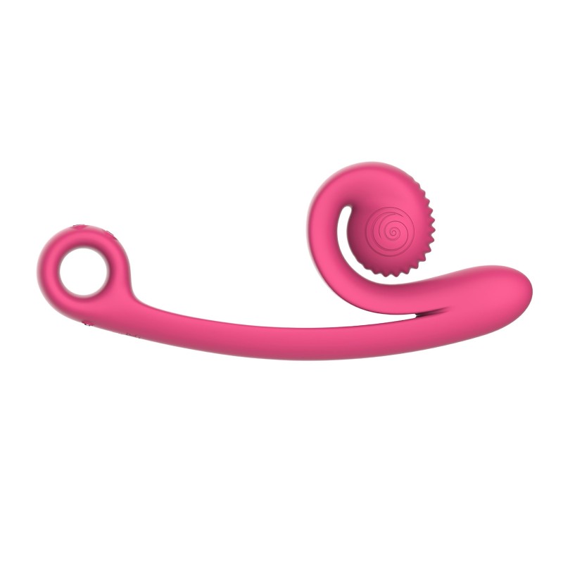 Dubbele gebogen vibrator Snail Vibe - Roze