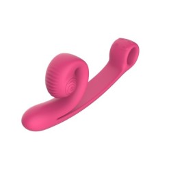 Dubultā izliektais vibrators Snail Vibe - Rozā