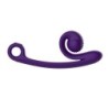 Doppelter, gebogener Vibrator Snail Vibe - Lila