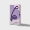 Vibrador duplo curvo Snail Vibe - Roxo