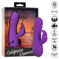 Manhattan Beach Marvel Vibrator Rabbit Ljubičasti By California Dreaming