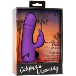 Manhattan Beach Marvel Vibratore Rabbit Viola By California Dreaming