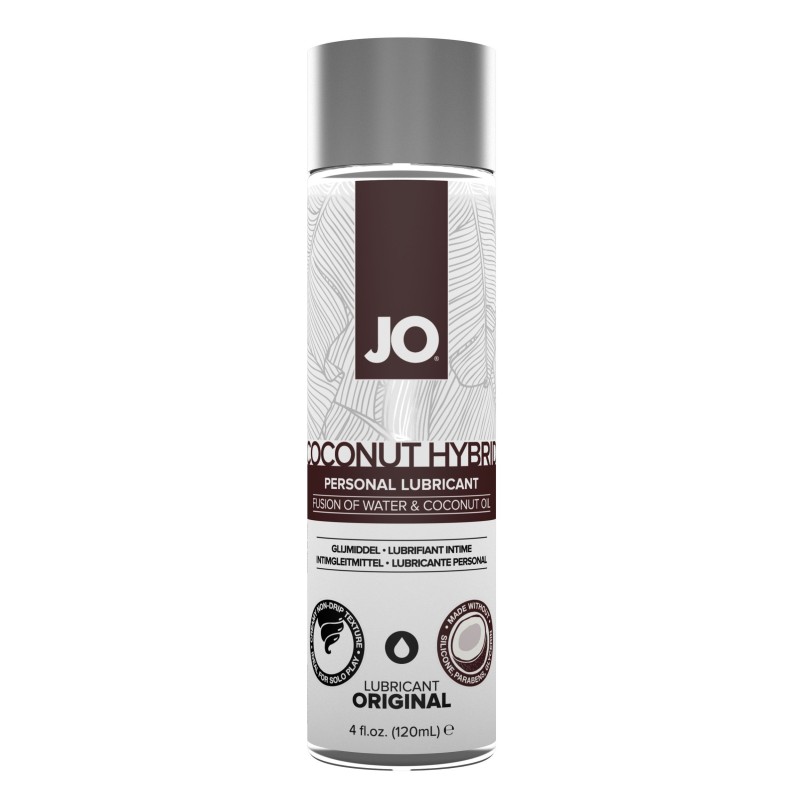 System JO - Lubrificante Híbrido de Coco - 120 ml