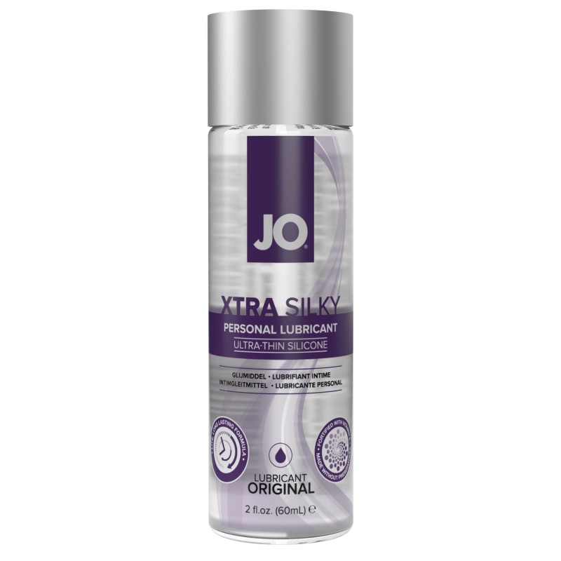 System JO - Lubrificante de silicone Xtra Silky Thin - 60 ml