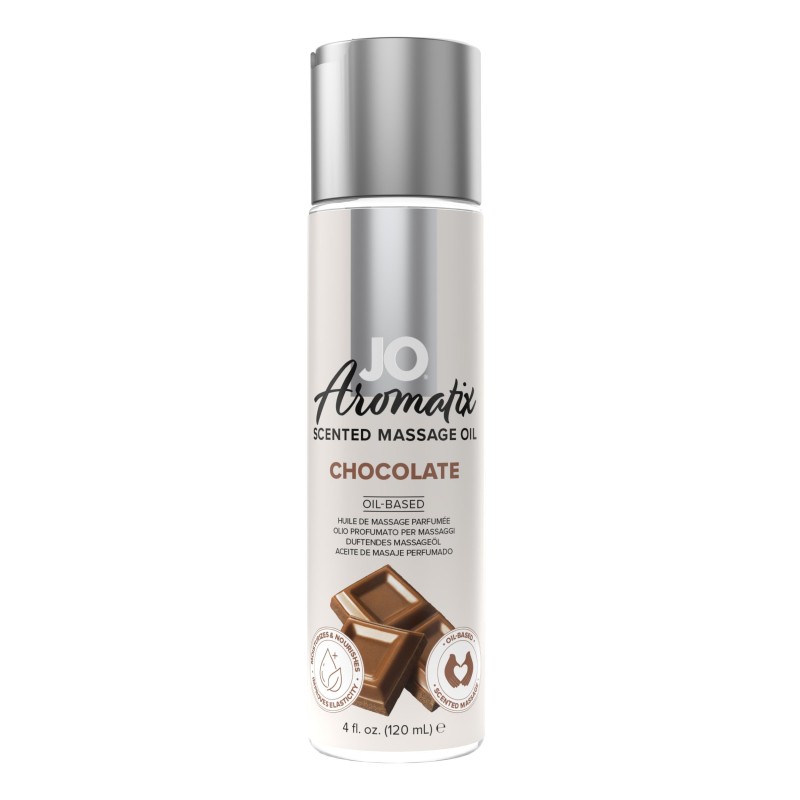 System JO - Óleo de Massagem Aromático com Aroma de Chocolate - 120 ml